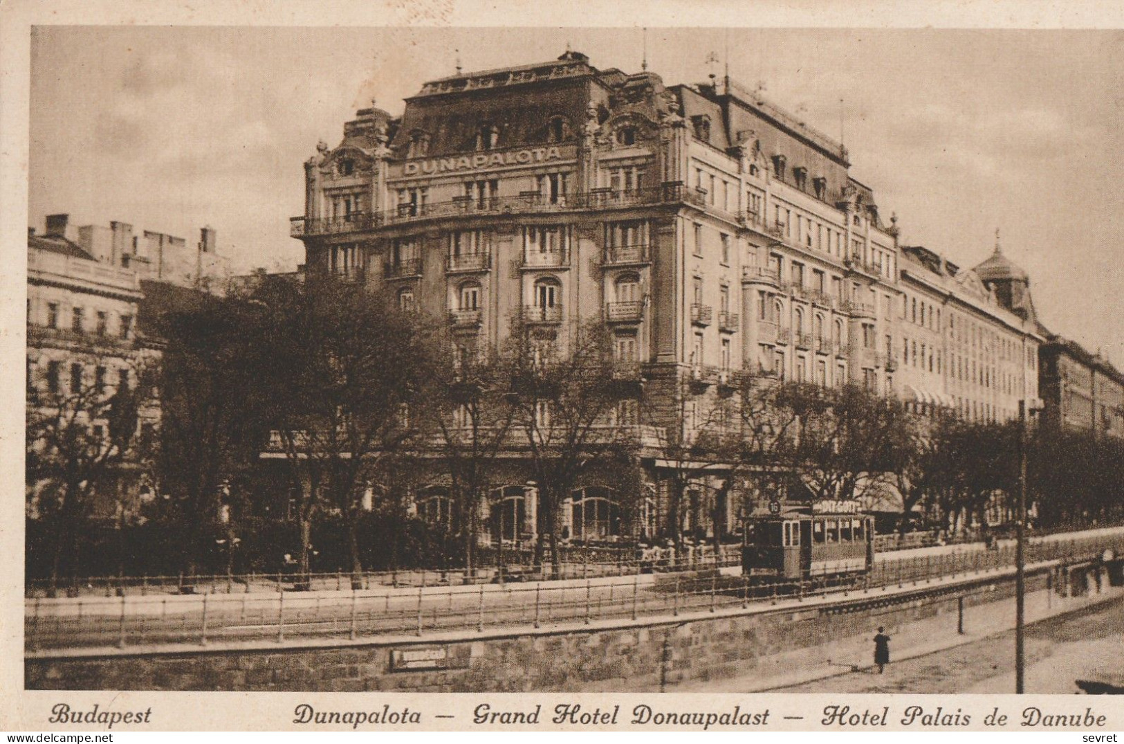 HONGRIE  - Budapest -  Grand Hôtel Donaupalast - Ungarn