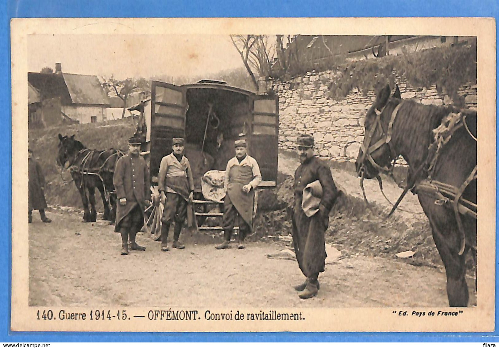 90 - Territoire De Belfort - Offemont - Convoi De Ravitaillement (N15637) - Autres & Non Classés