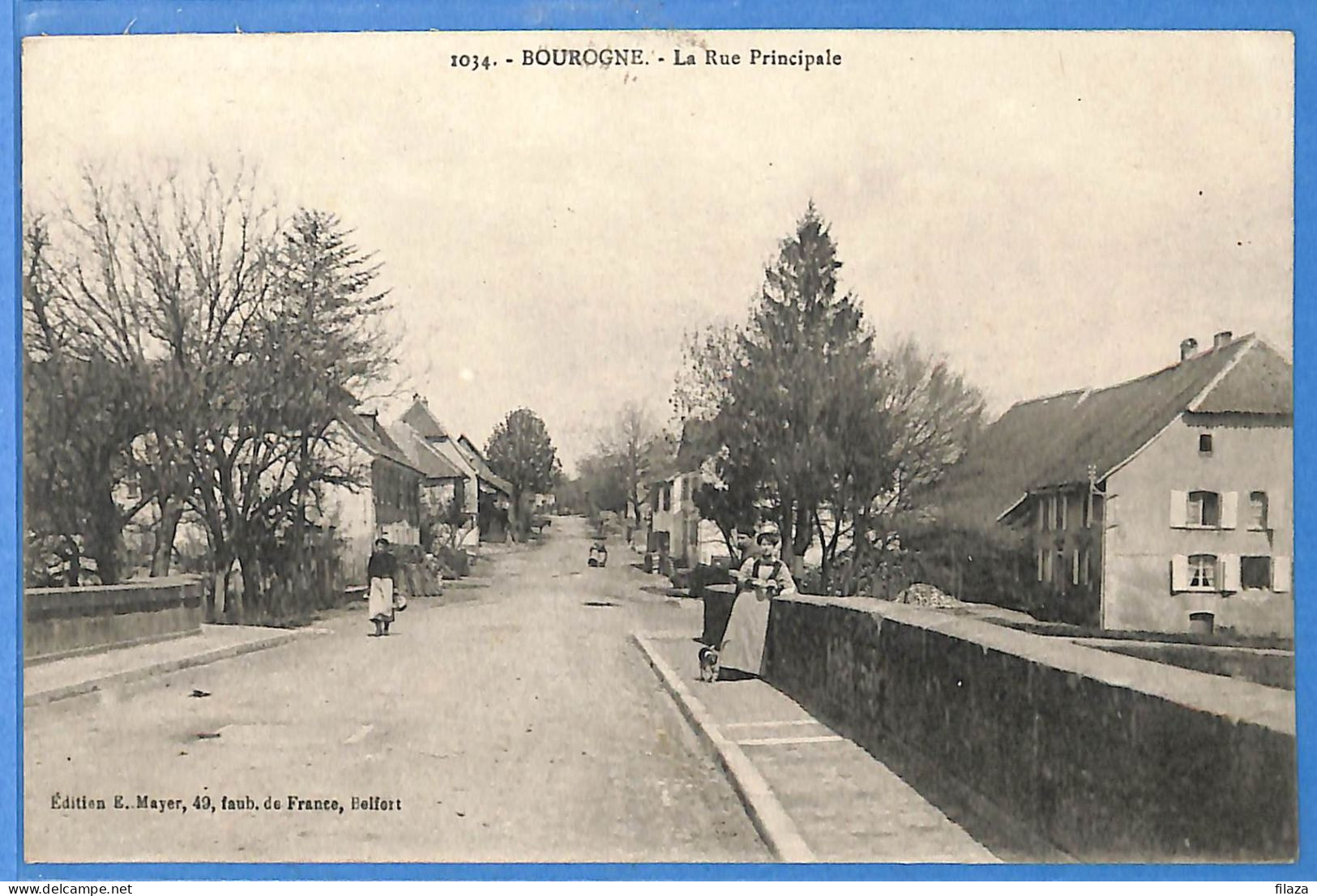 90 - Territoire De Belfort - Bourgogne - La Rue Principale (N15638) - Sonstige & Ohne Zuordnung