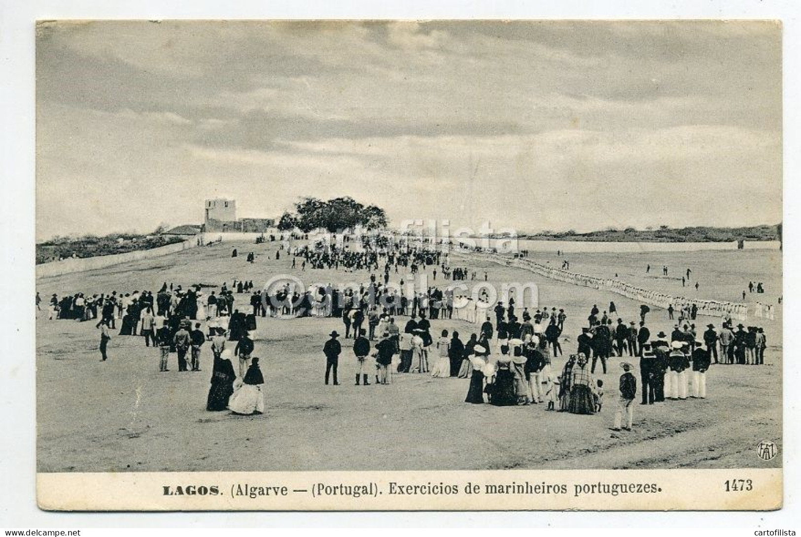 LAGOS - Exercicios De Marinheiros Portugueses (RARO)  ( 2 Scans ) - Faro