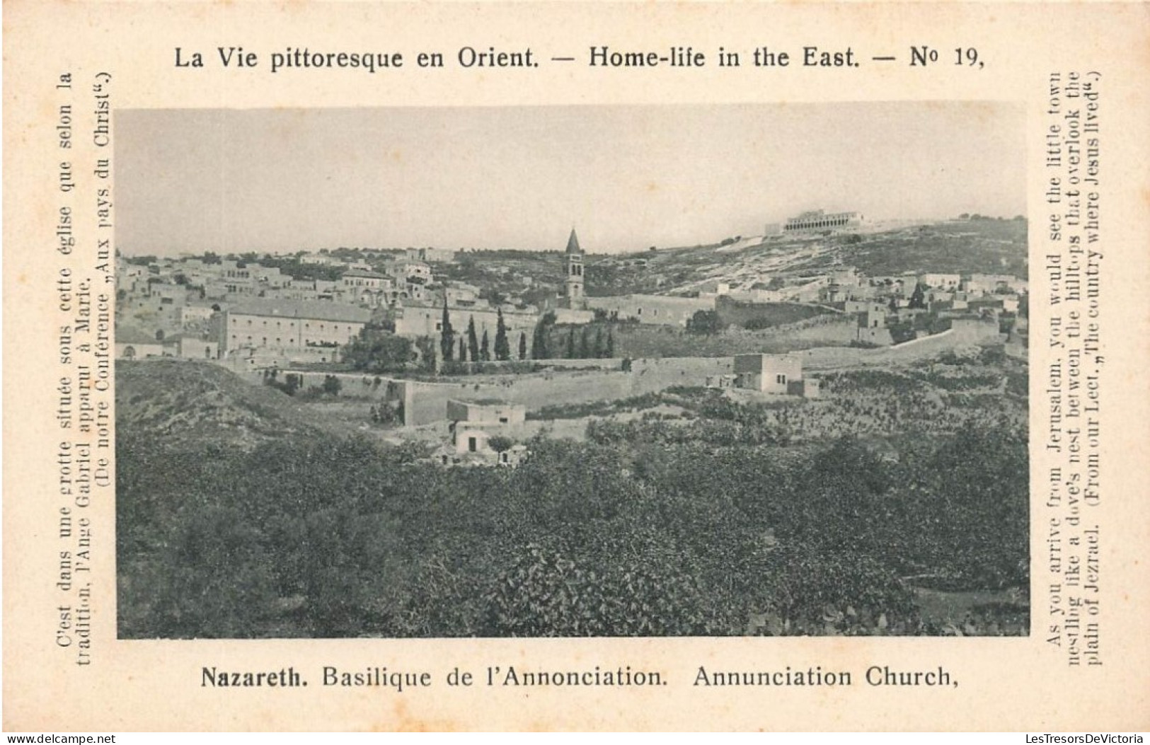 ISRAEL - Nazareth - La Basilique De L'Annonciation - Annunciation Church - Carte Postale Ancienne - Israele