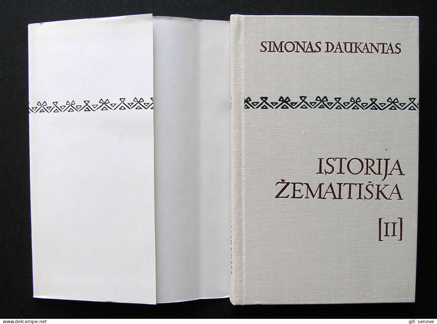 Lithuanian Book / Istorija žemaitiška II Tomas By Daukantas 1995 - Culture