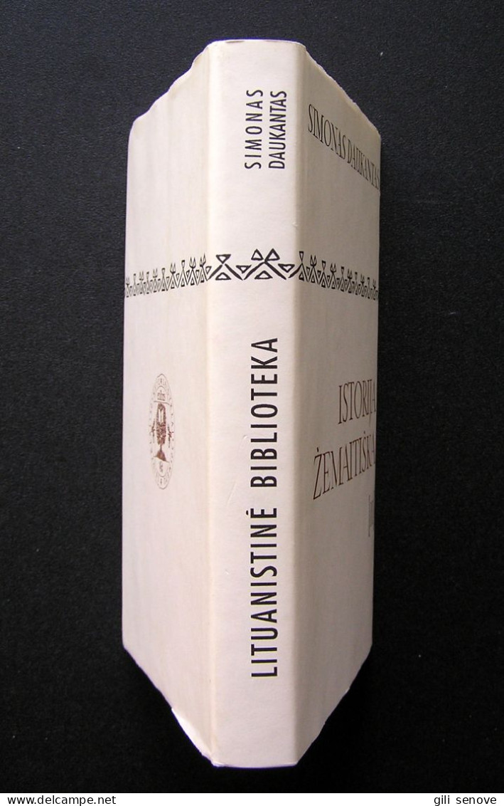 Lithuanian Book / Istorija žemaitiška II Tomas By Daukantas 1995 - Cultura