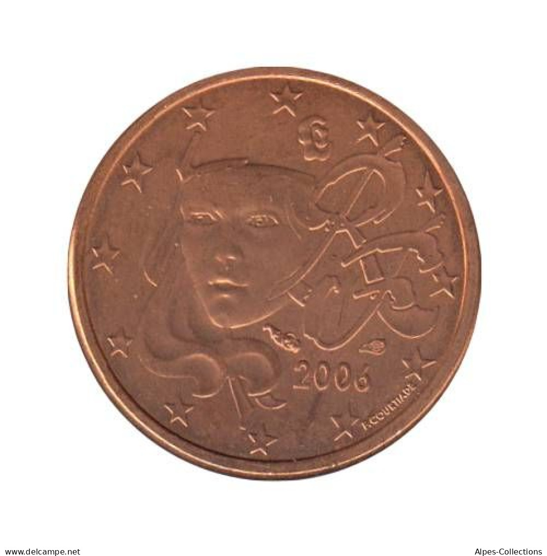 FR00106.1 - FRANCE - 1 Cent - 2006 - Frankrijk