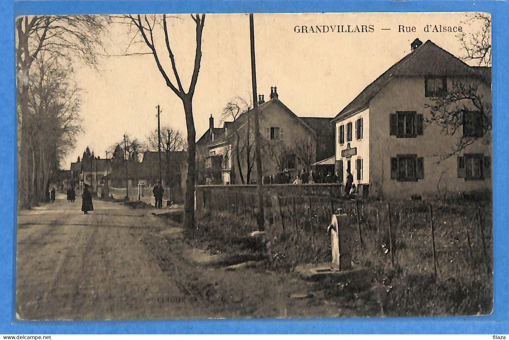 90 - Territoire De Belfort - Grandvillars - Rue D'Alsace (N15639) - Grandvillars