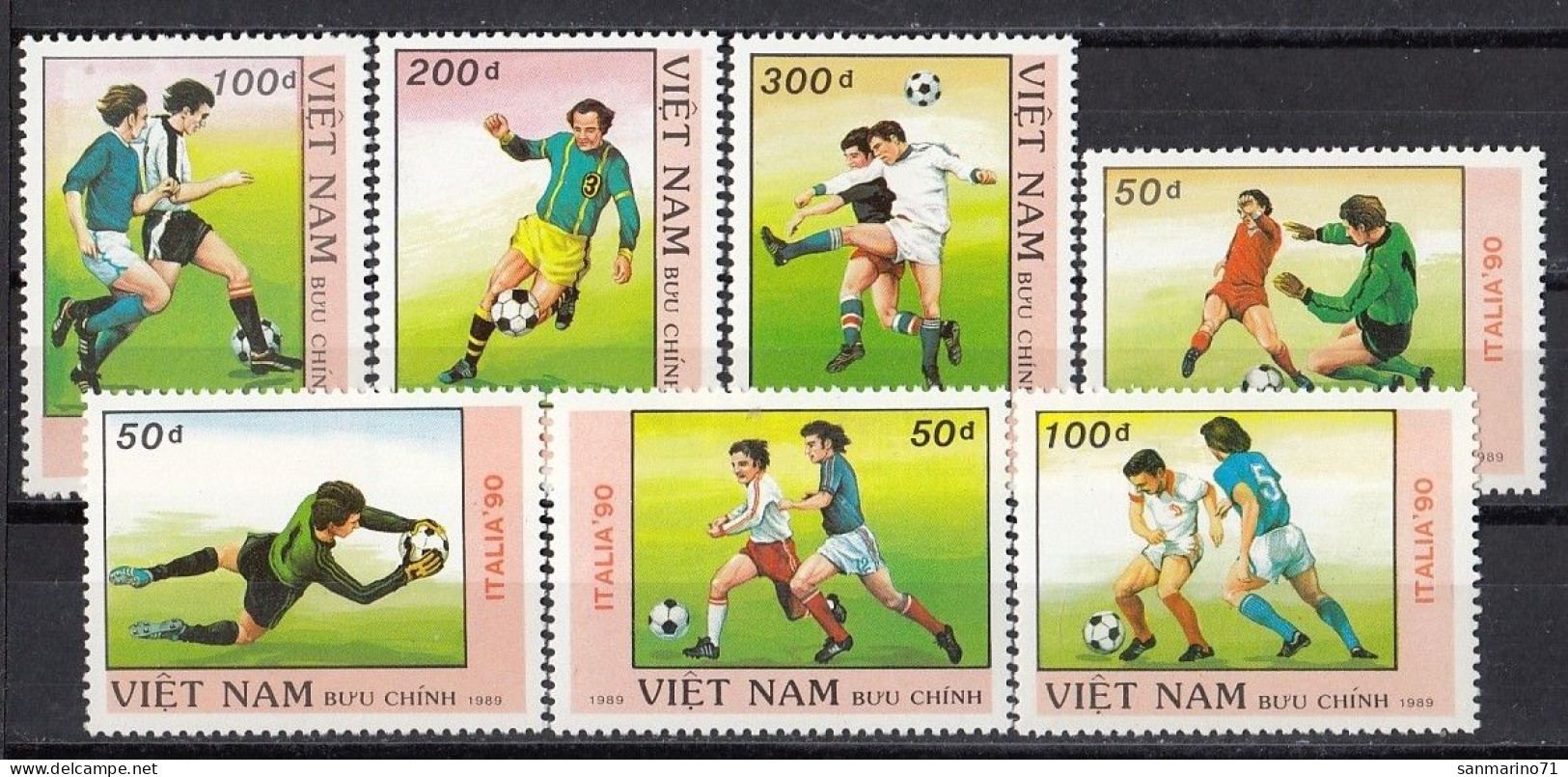 VIETNAM 2080-2086,unused - 1990 – Italy