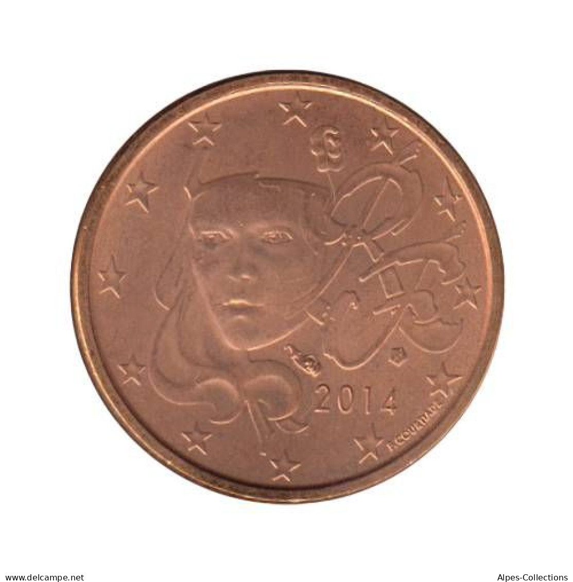 FR00114.1 - FRANCE - 1 Cent - 2014 - France