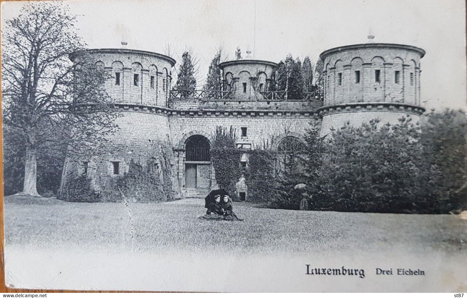 Luxembourg Drei Eichein 1907 - Andere & Zonder Classificatie