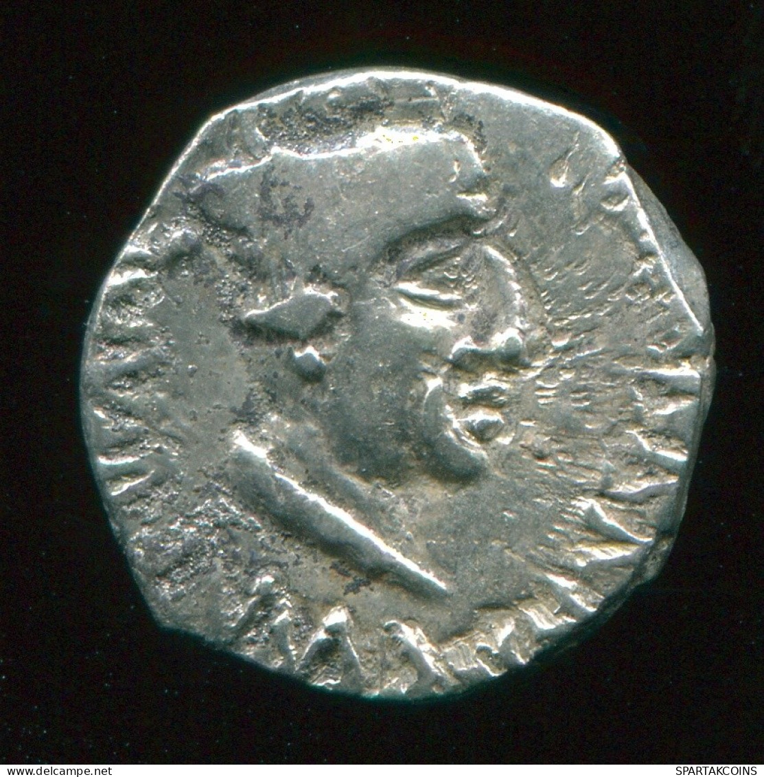 INDO-SKYTHIANS KSHATRAPAS King NAHAPANA AR Drachm 2.1g/15.8mm #GRK1662.33.E.A - Greche