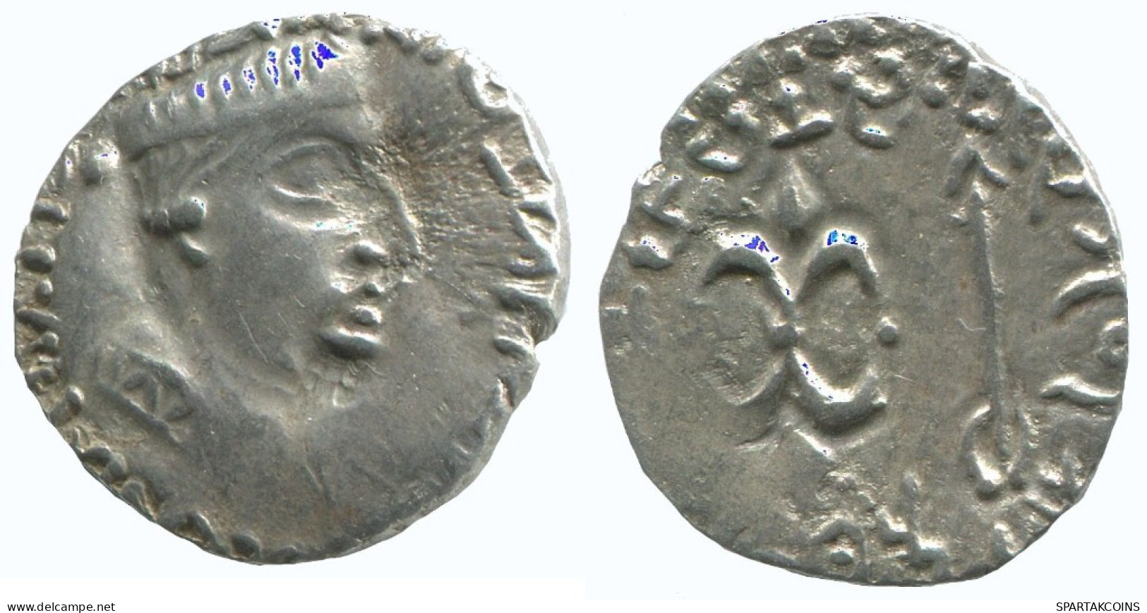 INDO-SKYTHIANS WESTERN KSHATRAPAS KING NAHAPANA AR DRACHM GREEK GRIECHISCHE Münze #AA438.40.D.A - Greche