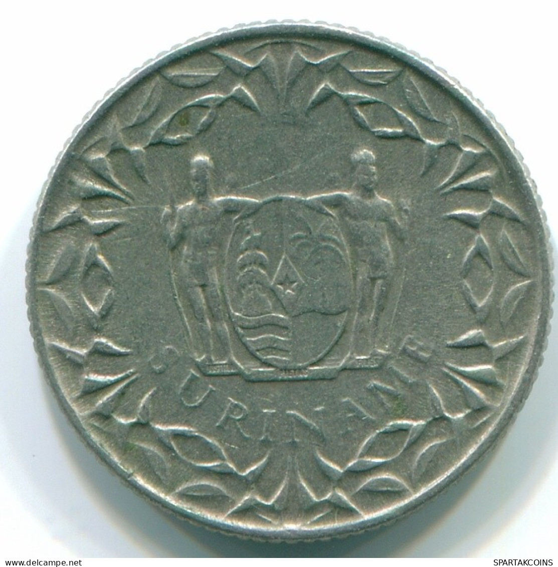 10 CENTS 1962 SURINAME NEERLANDÉS NETHERLANDS Nickel Colonial Moneda #S13200.E.A - Surinam 1975 - ...