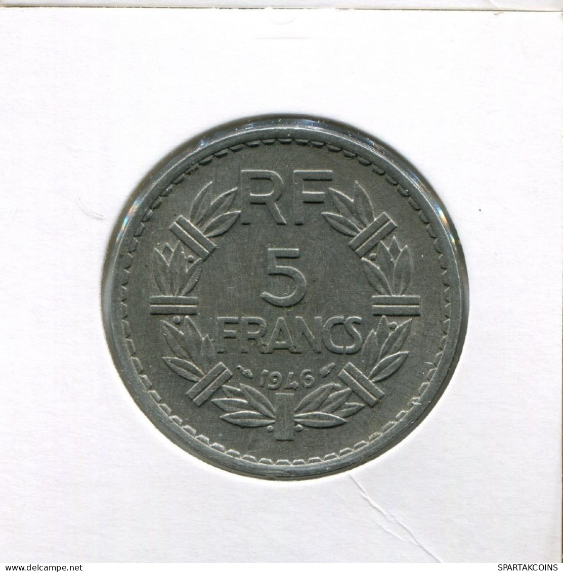 5 FRANCS 1946 FRANCE Pièce Française #AK757.F.A - 5 Francs