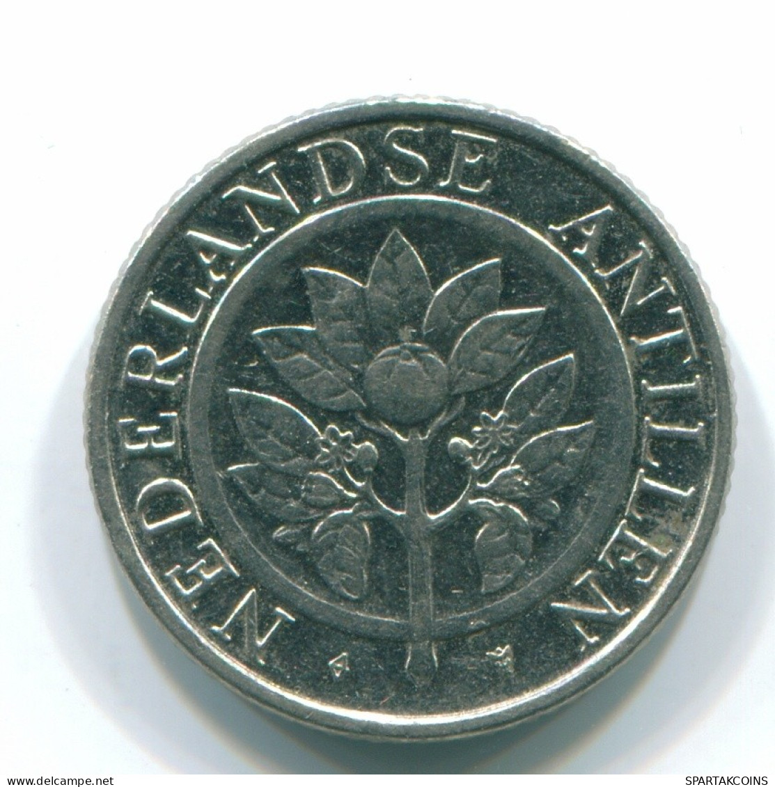10 CENTS 1991 ANTILLAS NEERLANDESAS Nickel Colonial Moneda #S11350.E.A - Nederlandse Antillen
