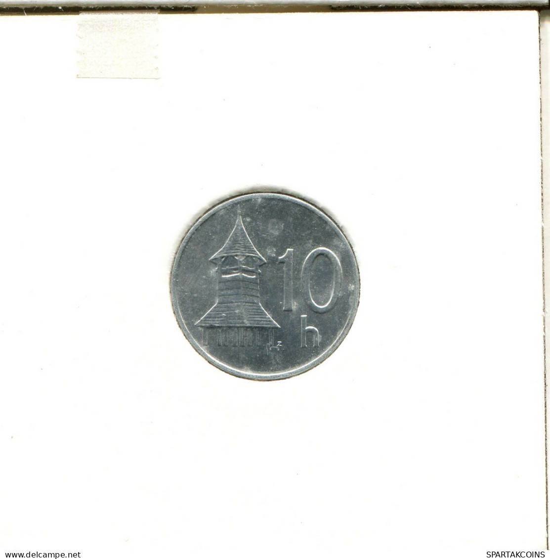 10 HALIEROV 1993 ESLOVAQUIA SLOVAKIA Moneda #AS567.E.A - Slowakije