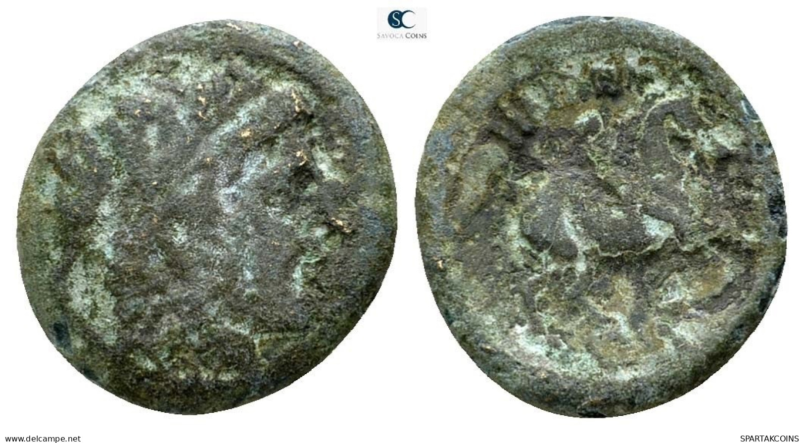 PHILIP POS MACEDONIA APOLLO HORSEMAN REITER 5.48g/21mm GRIECHISCHE Münze #ANC12387.18.D.A - Griechische Münzen