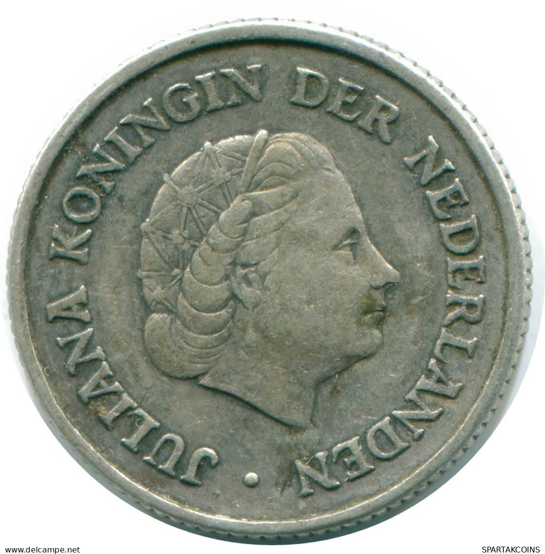 1/4 GULDEN 1963 NETHERLANDS ANTILLES SILVER Colonial Coin #NL11229.4.U.A - Netherlands Antilles