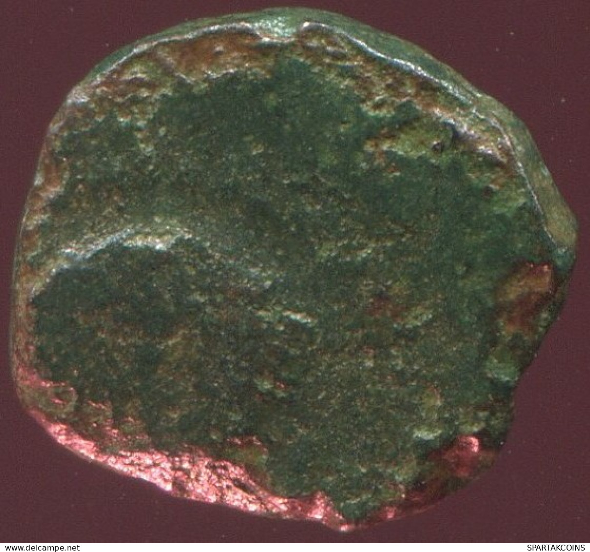 ELEPHANT Antike Authentische Original GRIECHISCHE Münze 1.3g/10mm #ANT1662.10.D.A - Griechische Münzen