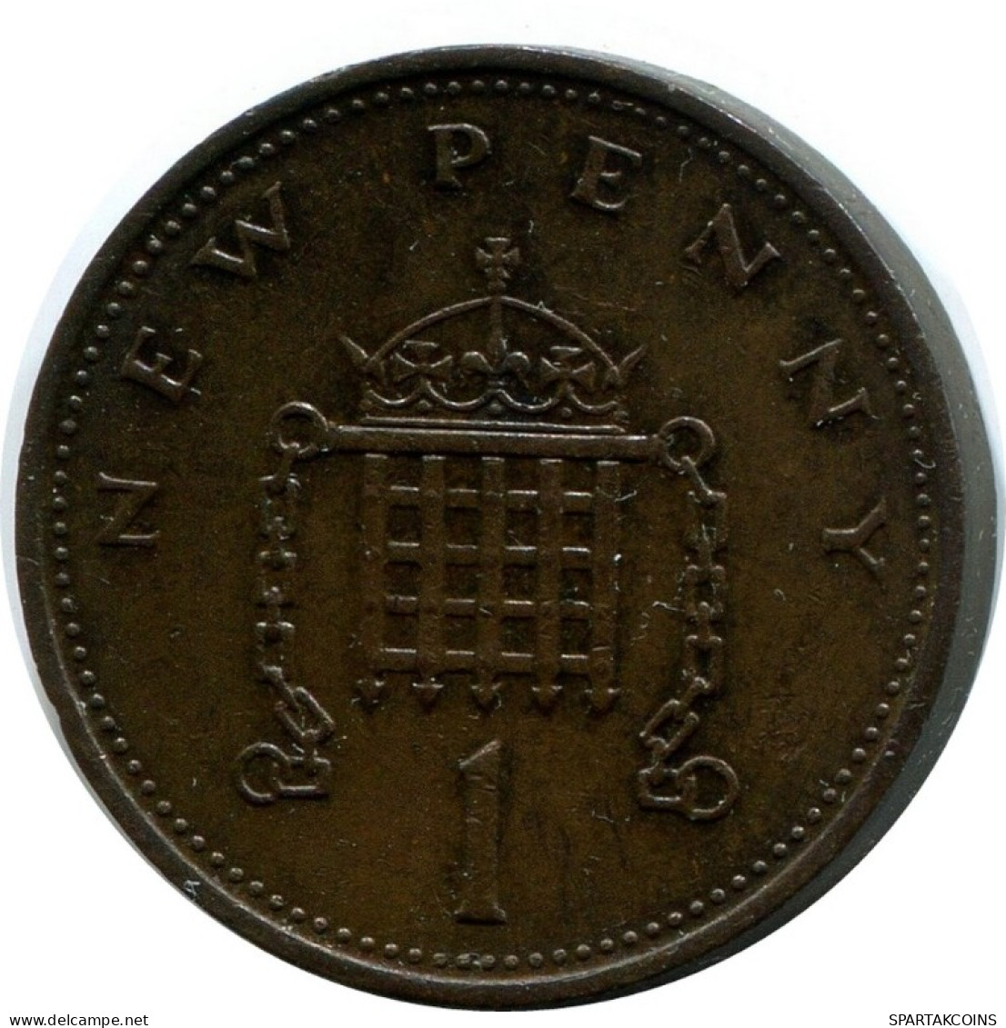 NEW PENNY 1971 UK GBAN BRETAÑA GREAT BRITAIN Moneda #AN526.E.A - 1 Penny & 1 New Penny