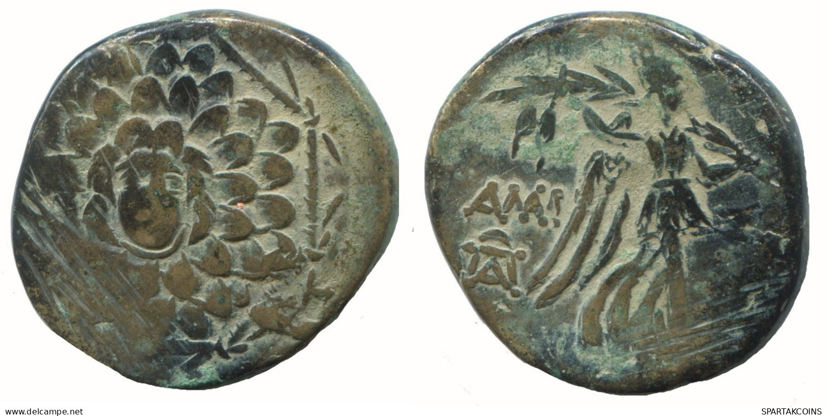 AMISOS PONTOS 100 BC Aegis With Facing Gorgon 7.2g/22mm #NNN1534.30.F.A - Greche