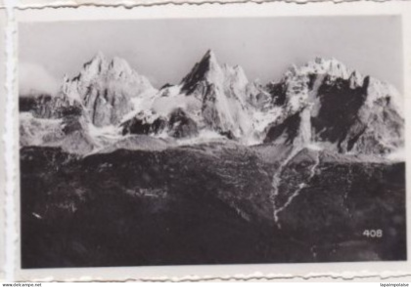 2 Photos Savoie Les Charmoz Aiguille De Blaitiére Lac Du Bouchet  Et Le Mont Blanc   Réf 29799 - Anonymous Persons