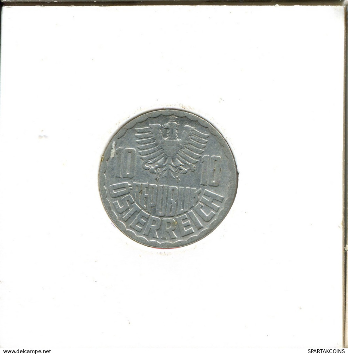 10 GROSCHEN 1952 AUSTRIA Coin #AT536.U.A - Oostenrijk