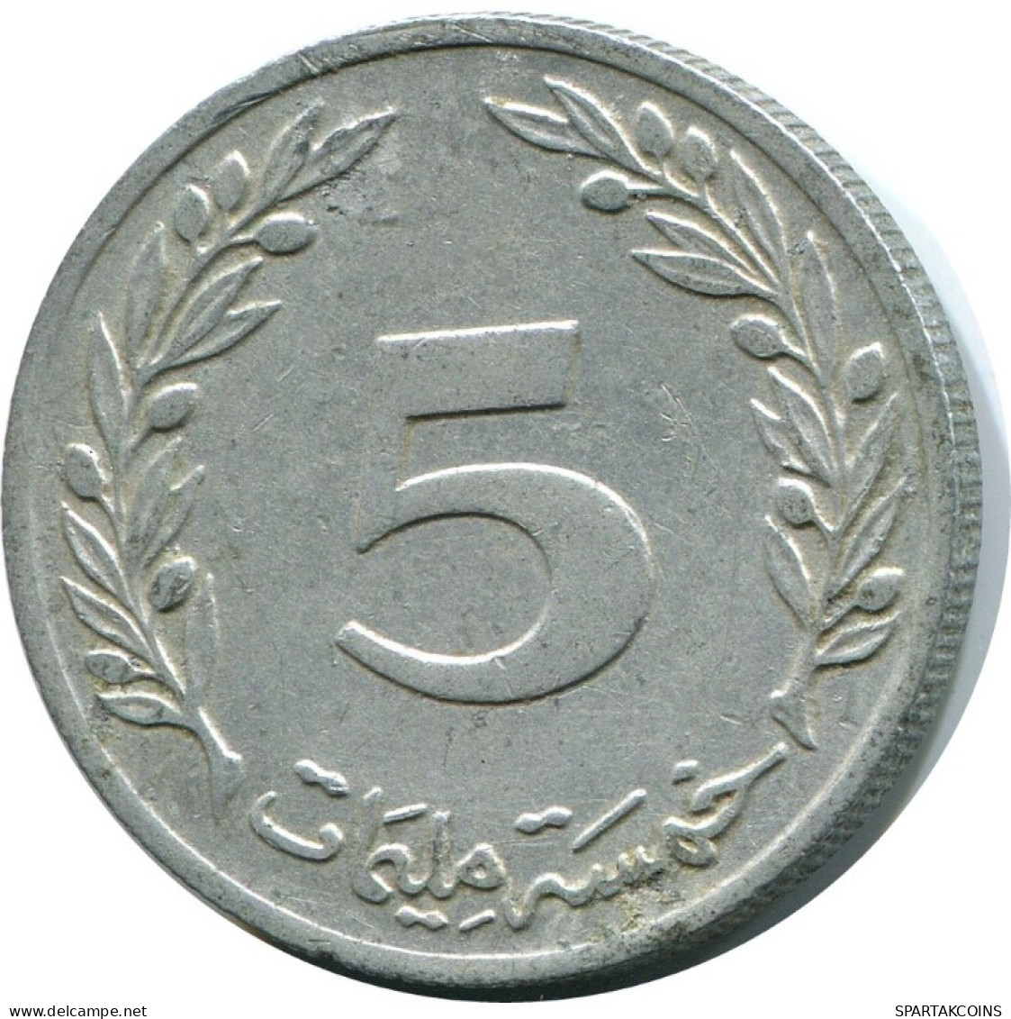 5 MILLIMES 1983 TUNISIA Coin #AH891.U.A - Tunesië