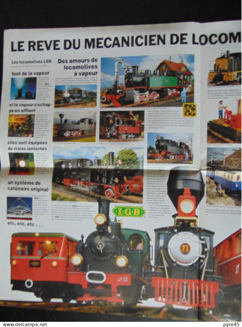 PUBLICITAIRE TRAIN LGB LEHMANN