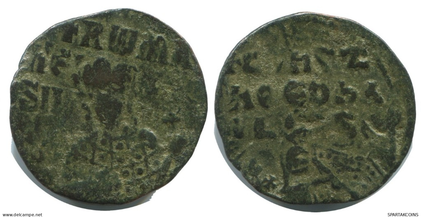 CONSTANTINUS VII FOLLIS Original Antiguo BYZANTINE Moneda 4.4g/27mm #AB299.9.E.A - Bizantinas