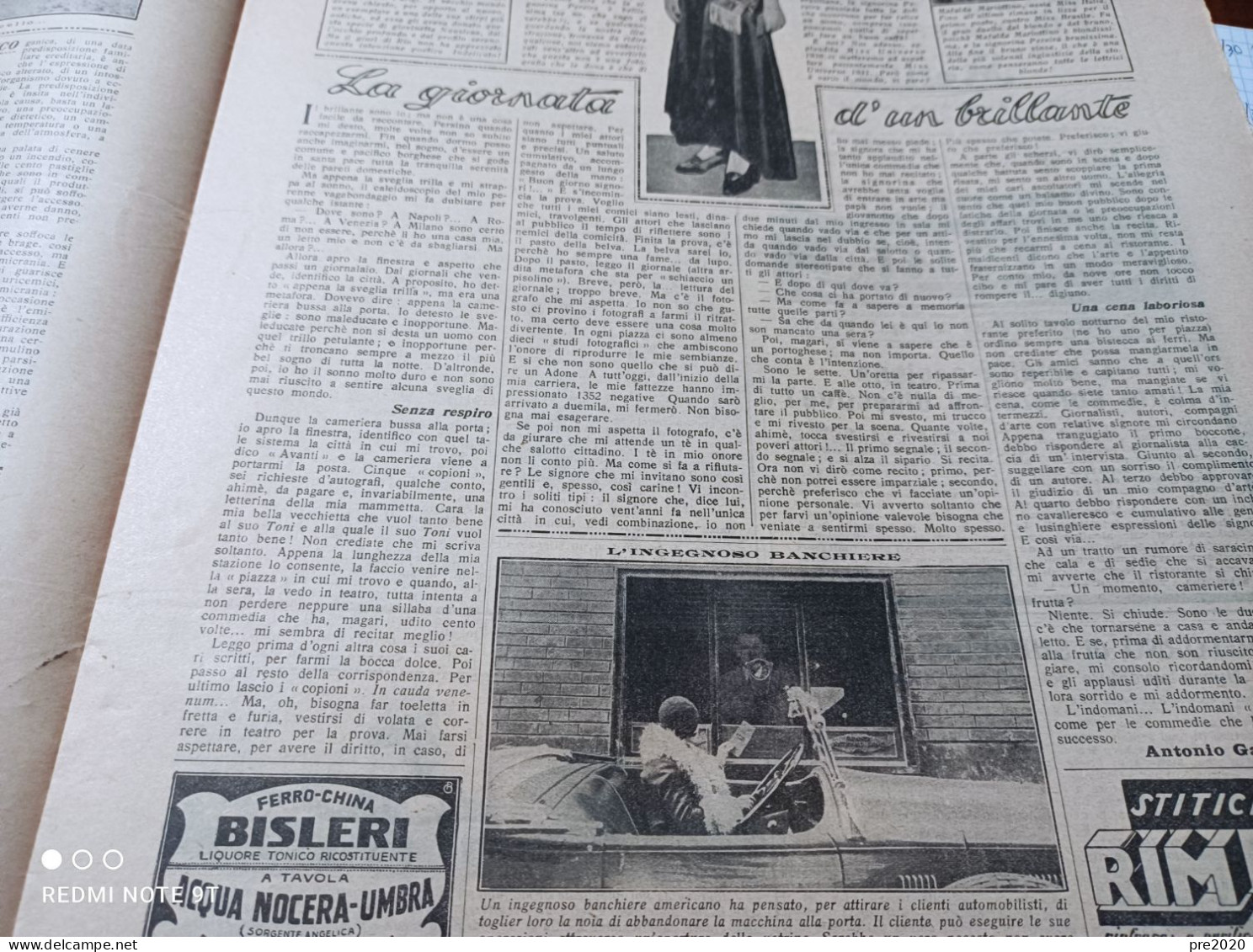 DOMENICA DEL CORRIERE 1930 MONTE CERVINO ARTICOLO DI ANTONIO GANDUSIO - Altri & Non Classificati