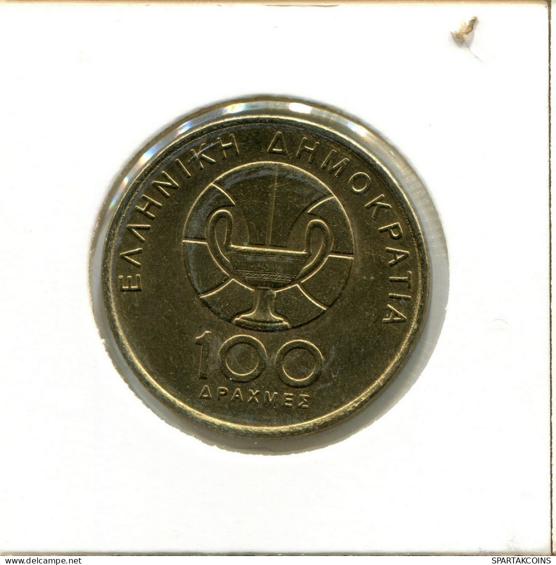 100 DRACHMES 1998 GRECIA GREECE Moneda #AY399.E.A - Grecia