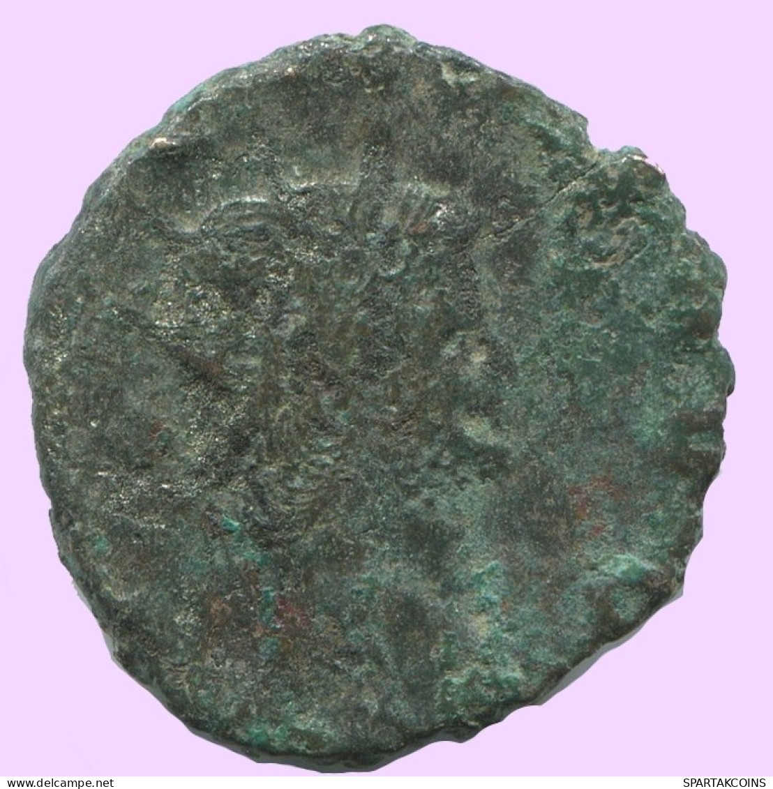 LATE ROMAN IMPERIO Follis Antiguo Auténtico Roman Moneda 2.1g/17mm #ANT2039.7.E.A - The End Of Empire (363 AD To 476 AD)