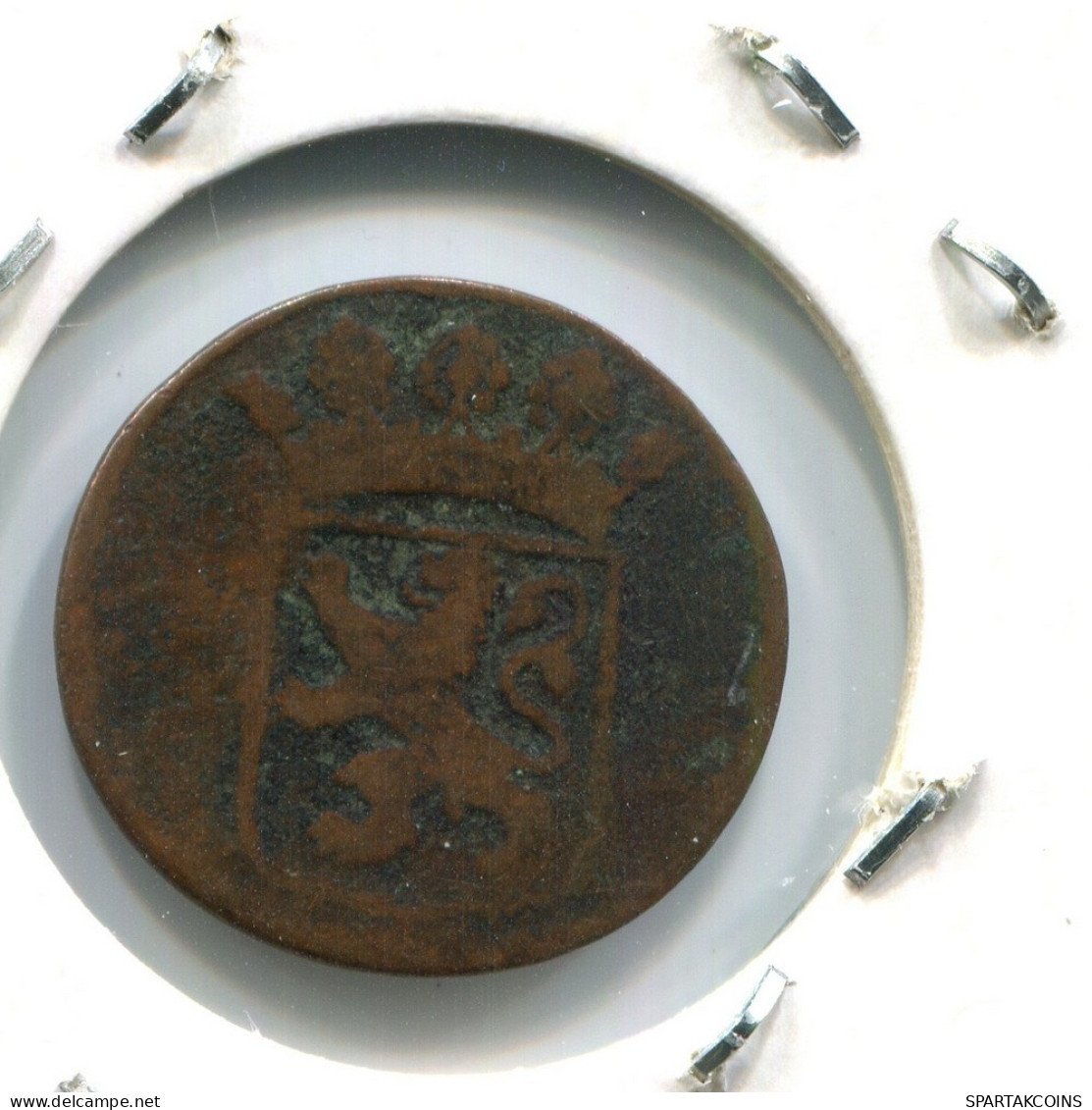 1746 HOLLAND VOC DUIT NEERLANDÉS NETHERLANDS Colonial Moneda #VOC1851.10.E.A - Niederländisch-Indien