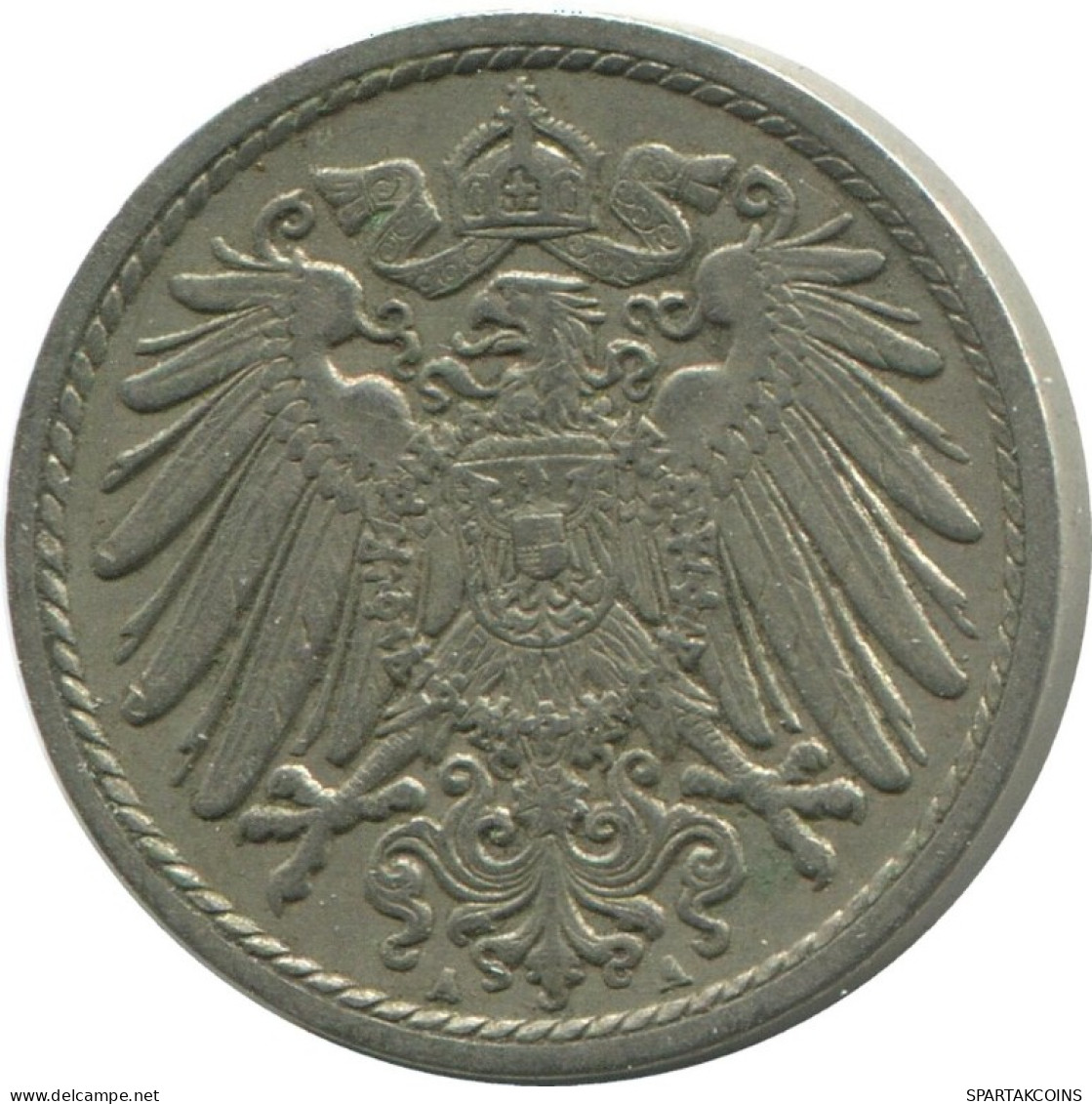 5 PFENNIG 1901 A GERMANY Coin #AD531.9.U.A - 5 Pfennig