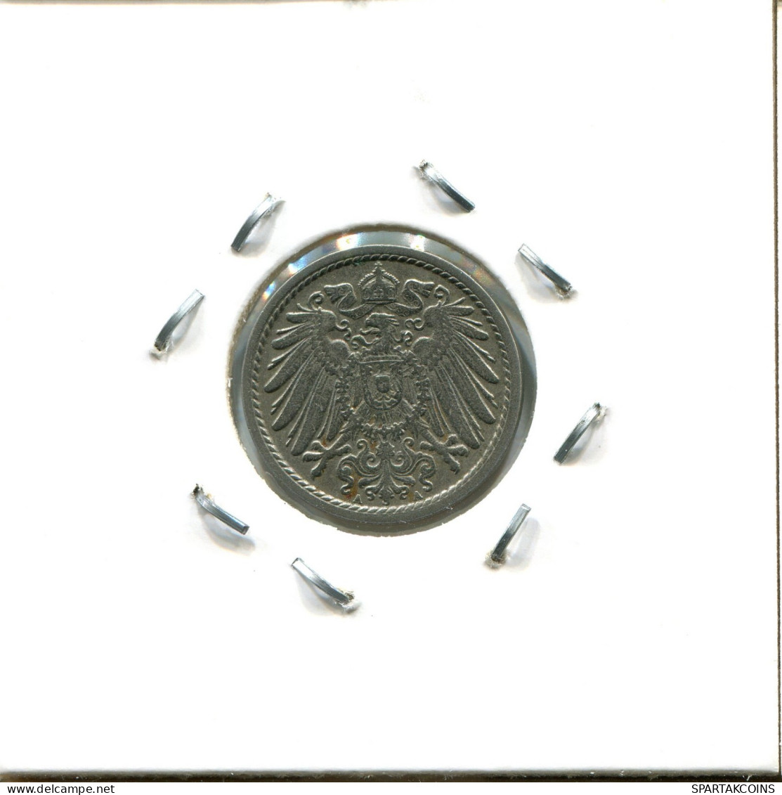 5 PFENNIG 1909 A ALEMANIA Moneda GERMANY #DA604.2.E.A - 5 Pfennig