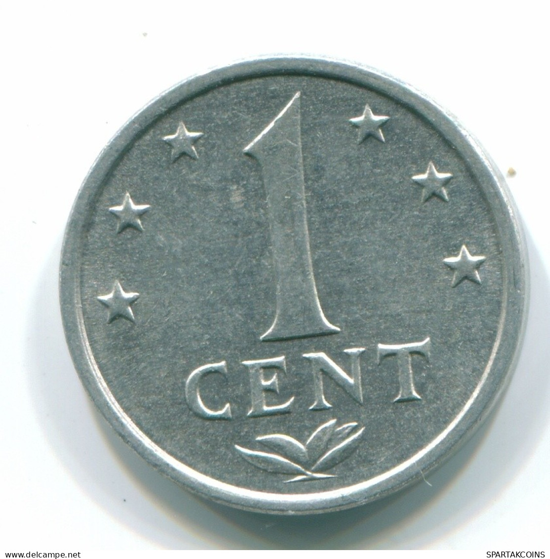 1 CENT 1979 NETHERLANDS ANTILLES Aluminium Colonial Coin #S11167.U.A - Niederländische Antillen