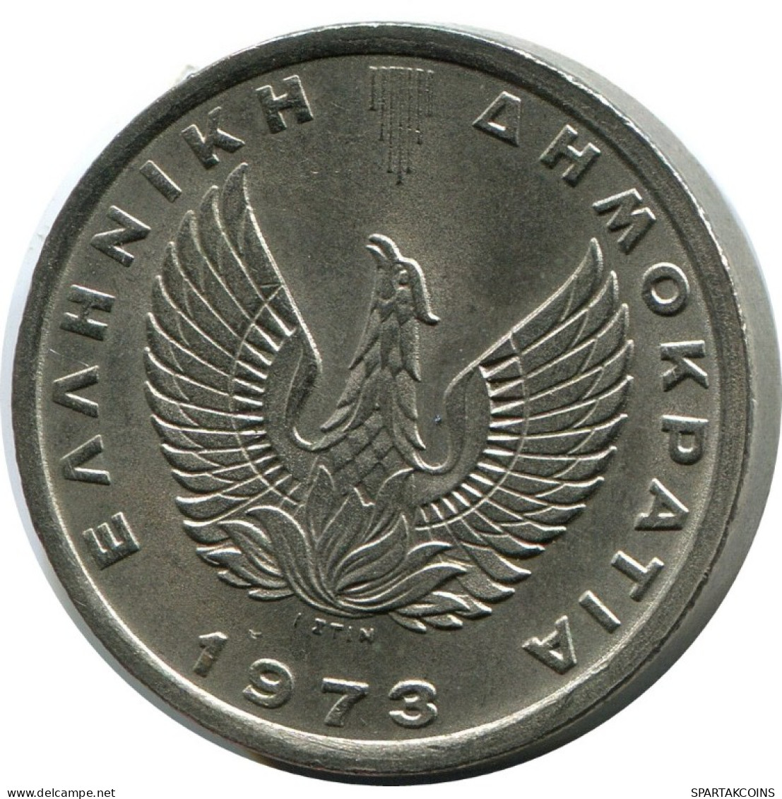 5 DRACHMES 1973 GREECE Coin #AH606.3.U.A - Grèce