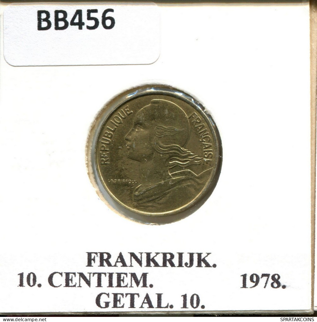 10 CENTIMES 1978 FRANKREICH FRANCE Französisch Münze #BB456.D.A - 10 Centimes
