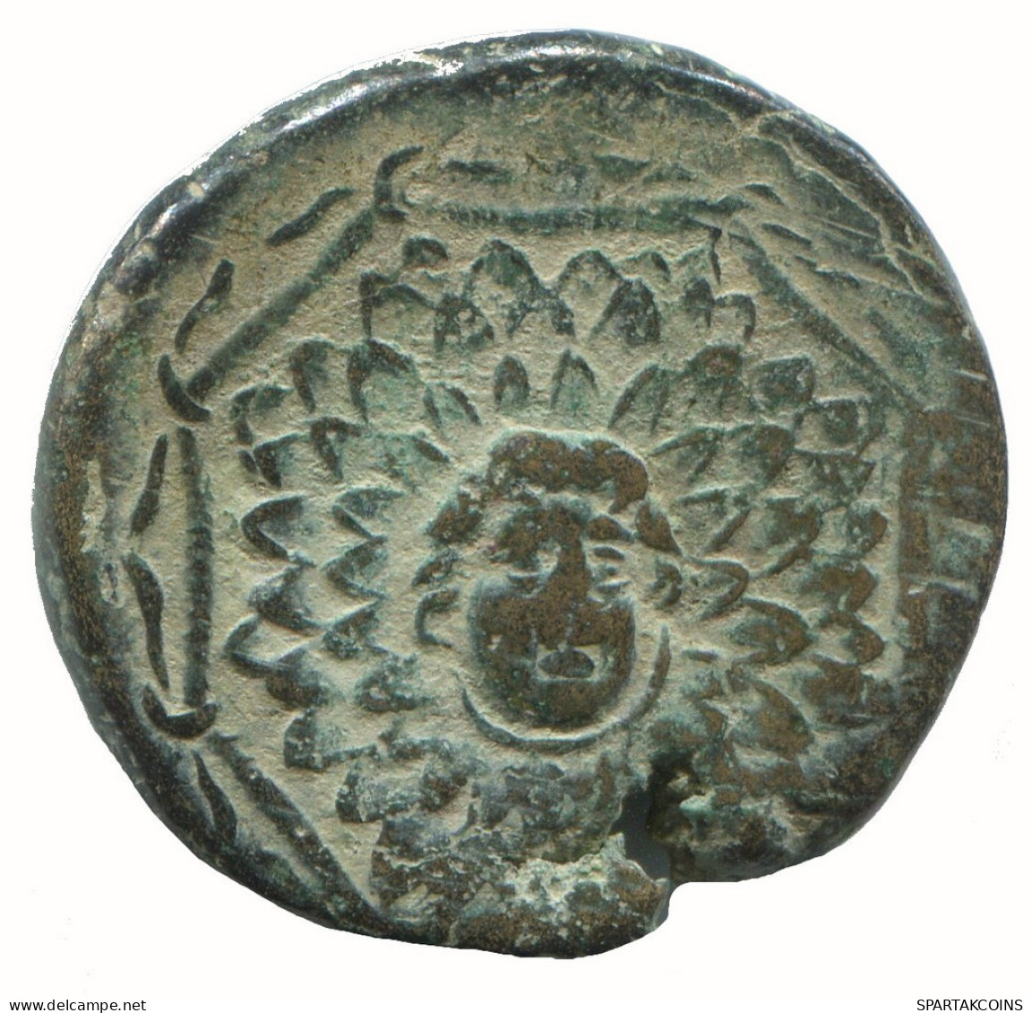 AMISOS PONTOS 100 BC Aegis With Facing Gorgon 7.1g/23mm GRIECHISCHE Münze #NNN1555.30.D.A - Griechische Münzen