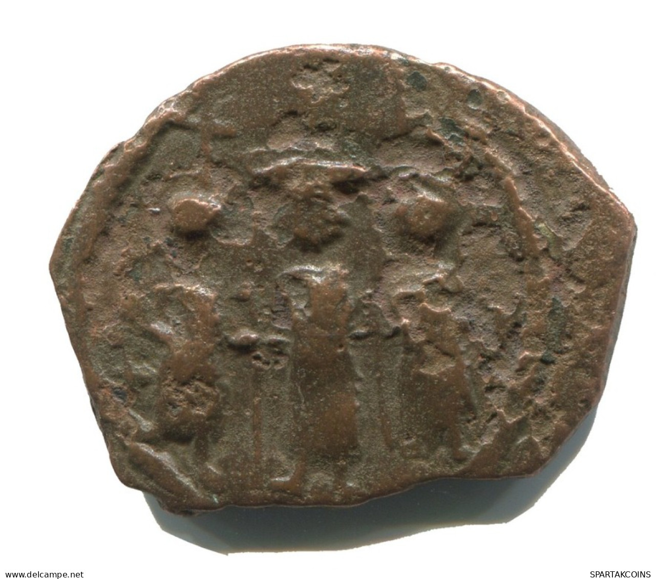 HERACLIUS FOLLIS GENUINE ANTIKE BYZANTINISCHE Münze  4.8g/27mm #AB322.9.D.A - Bizantinas