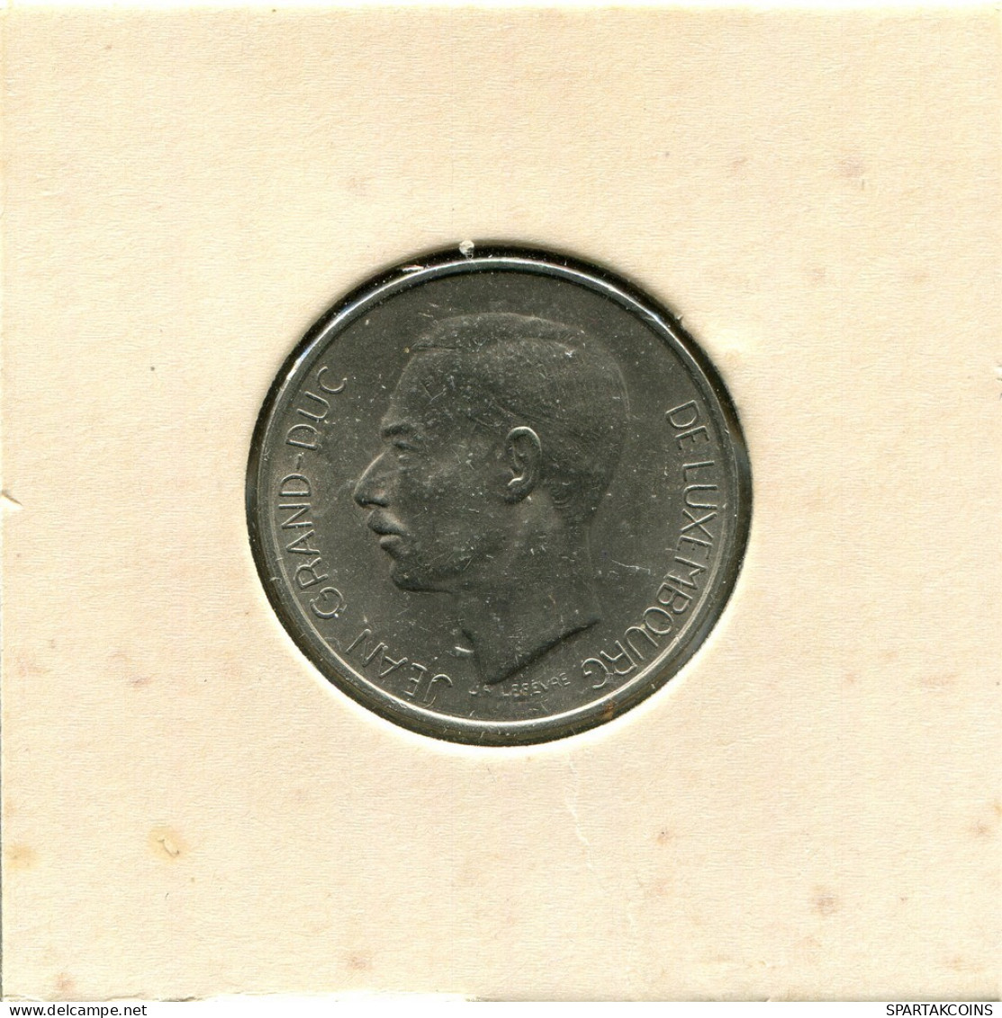5 FRANCS 1971 LUXEMBURGO LUXEMBOURG Moneda #AT229.E.A - Luxemburgo