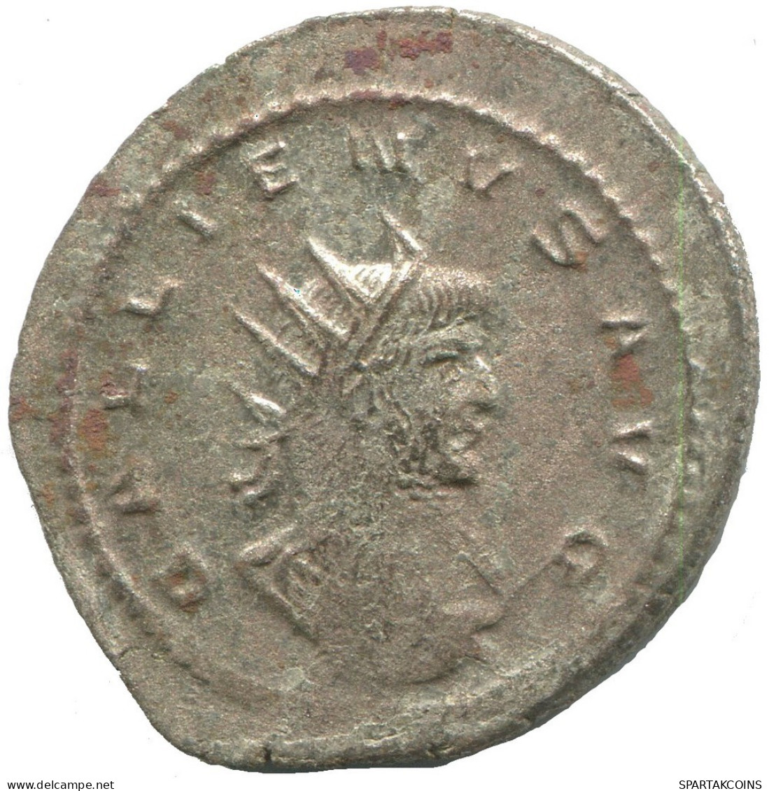 GALLIENUS ROME AD254 SILVERED LATE ROMAN Pièce 3.4g/24mm #ANT2721.41.F.A - L'Anarchie Militaire (235 à 284)