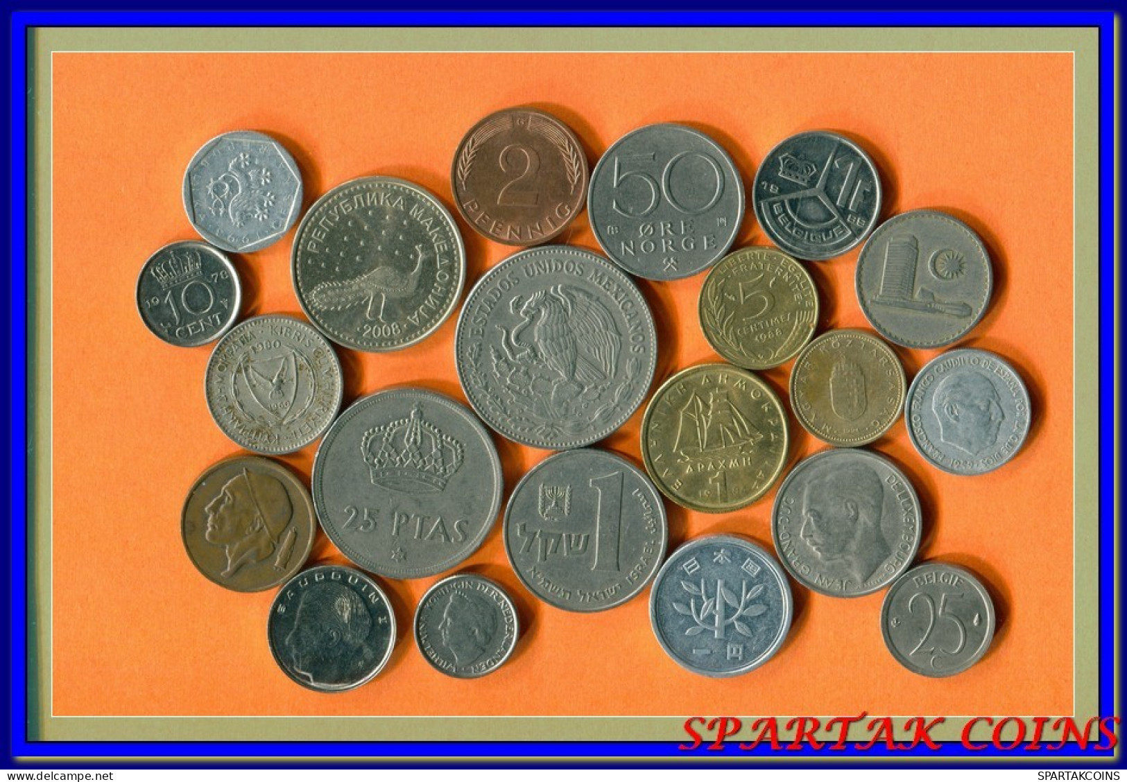 Collection WORLD Coin Mixed Lot Different COUNTRIES And REGIONS #L10047.2.U.A - Otros & Sin Clasificación