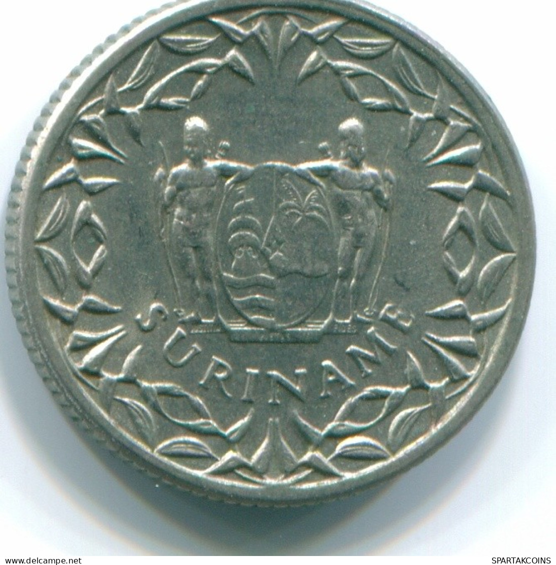 10 CENTS 1966 SURINAM NIEDERLANDE Nickel Koloniale Münze #S13234.D.A - Suriname 1975 - ...