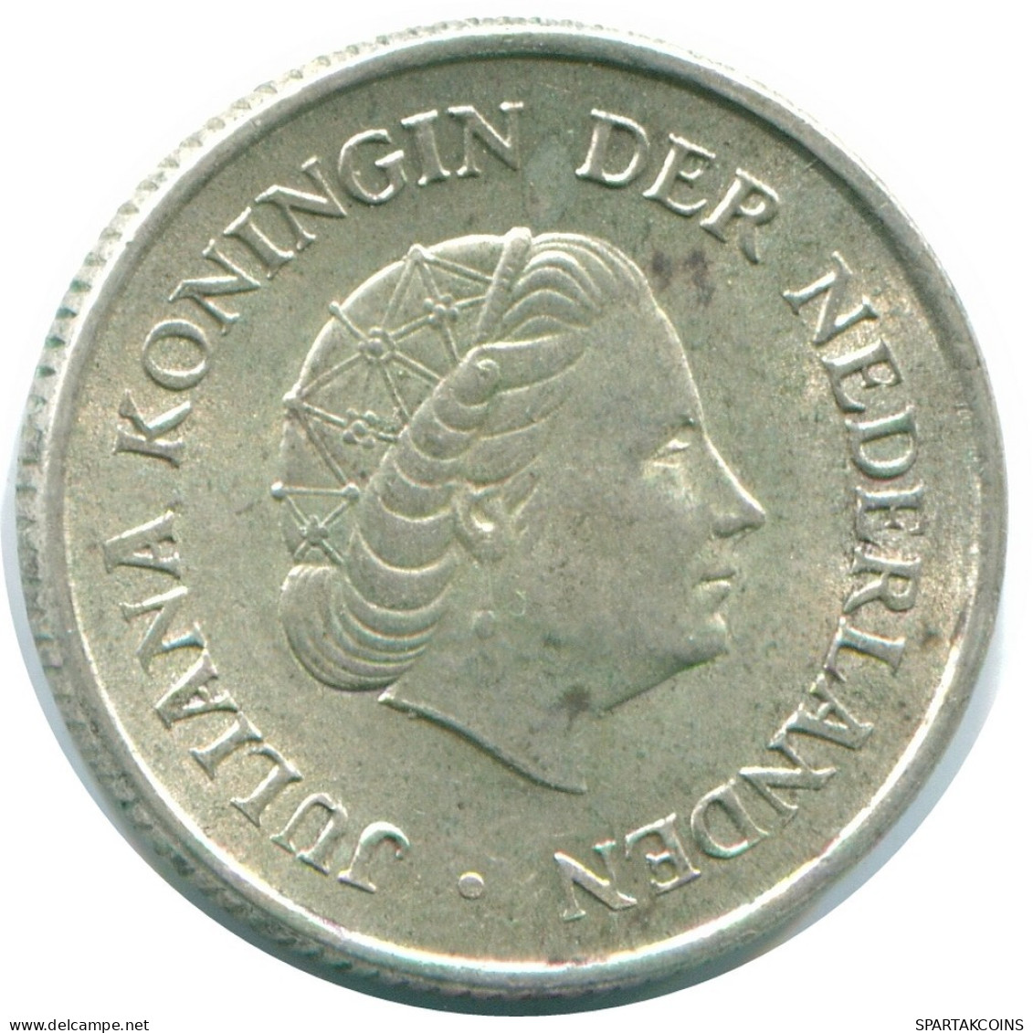 1/4 GULDEN 1967 NETHERLANDS ANTILLES SILVER Colonial Coin #NL11462.4.U.A - Netherlands Antilles