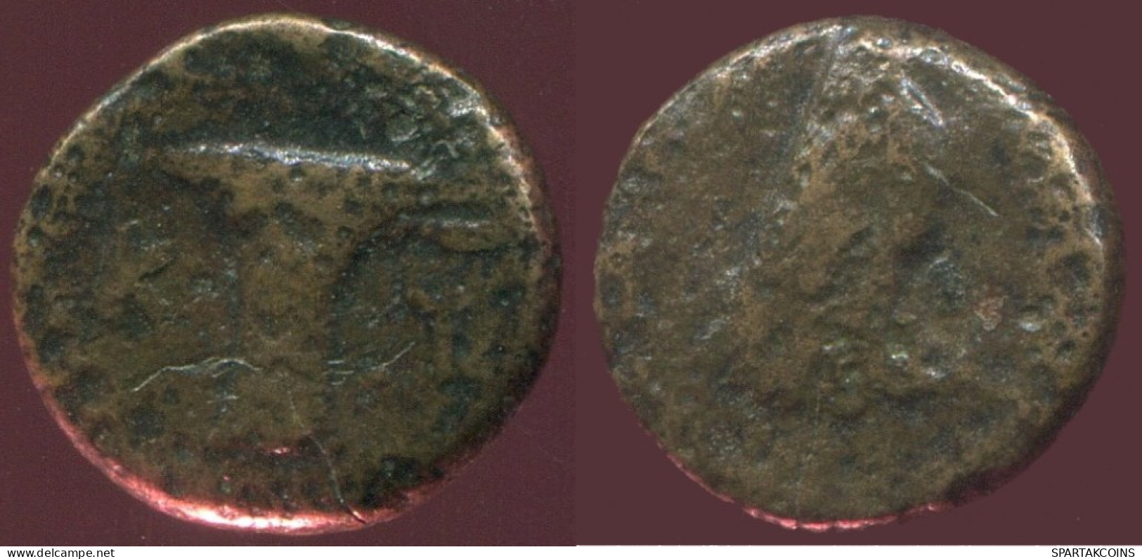 Ancient Authentic Original GREEK Coin 1.2g/11mm #ANT1640.10.U.A - Griechische Münzen
