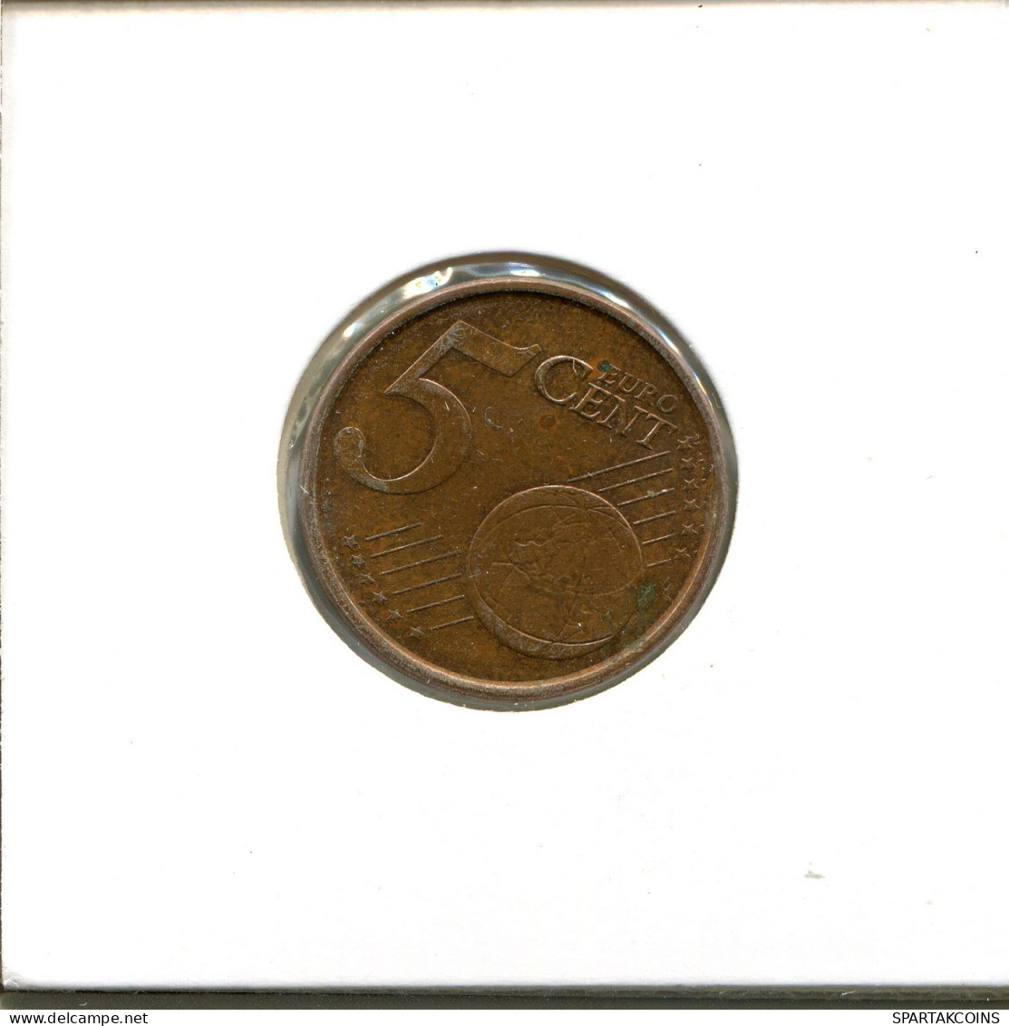 5 EURO CENTS 2004 SPAIN Coin #EU567.U.A - Spanien
