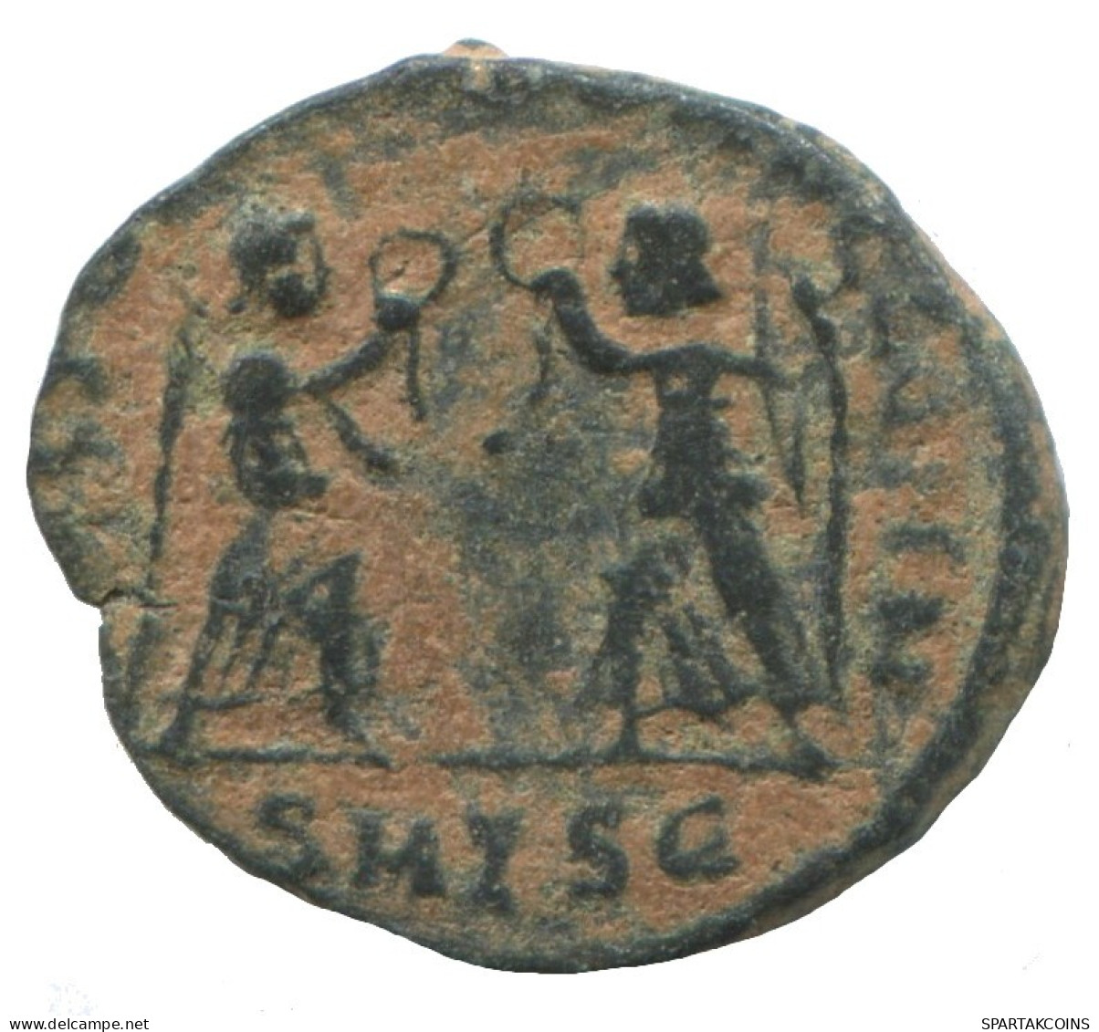 CONSTANTIUS II THESSALONICA SMTSE VICTORIAE DDAVGGQNN 1.6g/16m #ANN1439.10.F.A - The Christian Empire (307 AD To 363 AD)