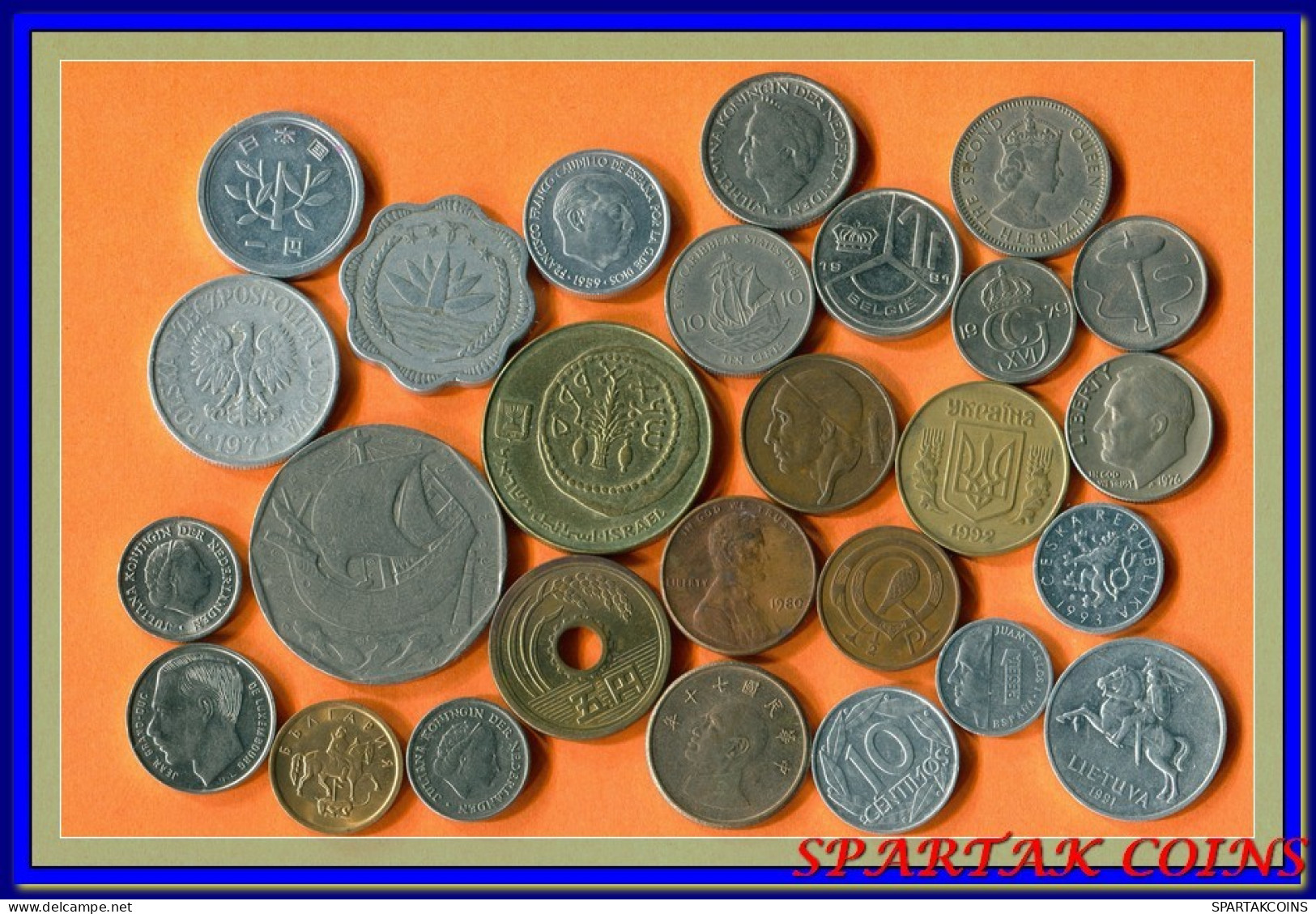 Collection WORLD Coin Mixed Lot Different COUNTRIES And REGIONS #L10004.2.U.A - Andere & Zonder Classificatie