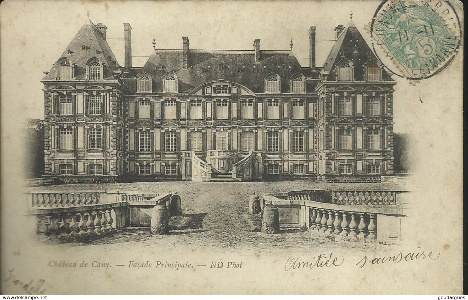 Château De Cany - Façade Principale  - (P) - Cany Barville