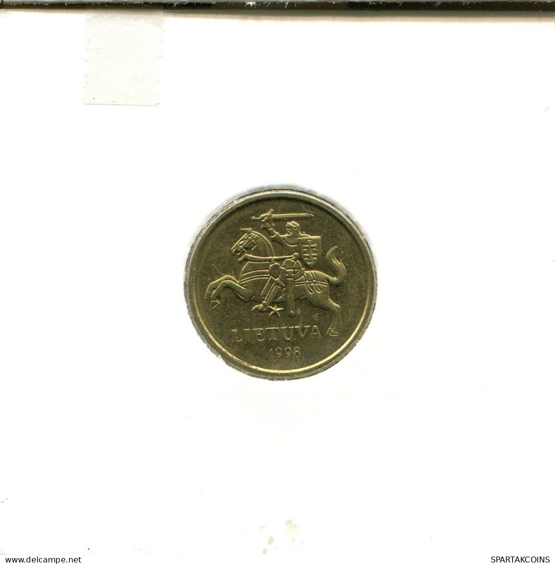 10 CENTU 1998 LITHUANIA Coin #AS694.U.A - Lituania